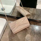 Bolsa Envelope Dourada
