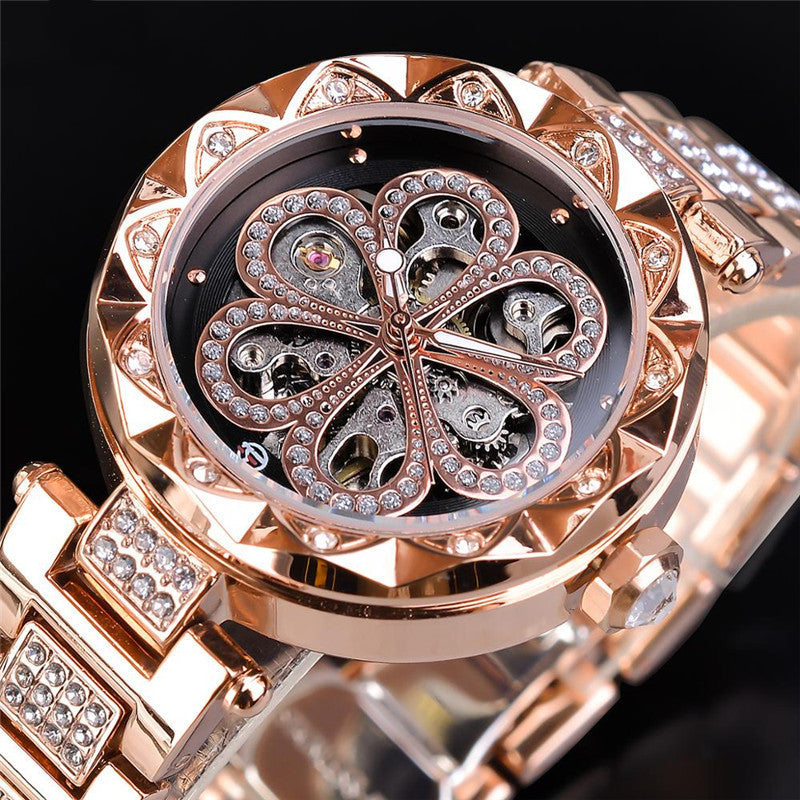 Relógio Luxo Strass