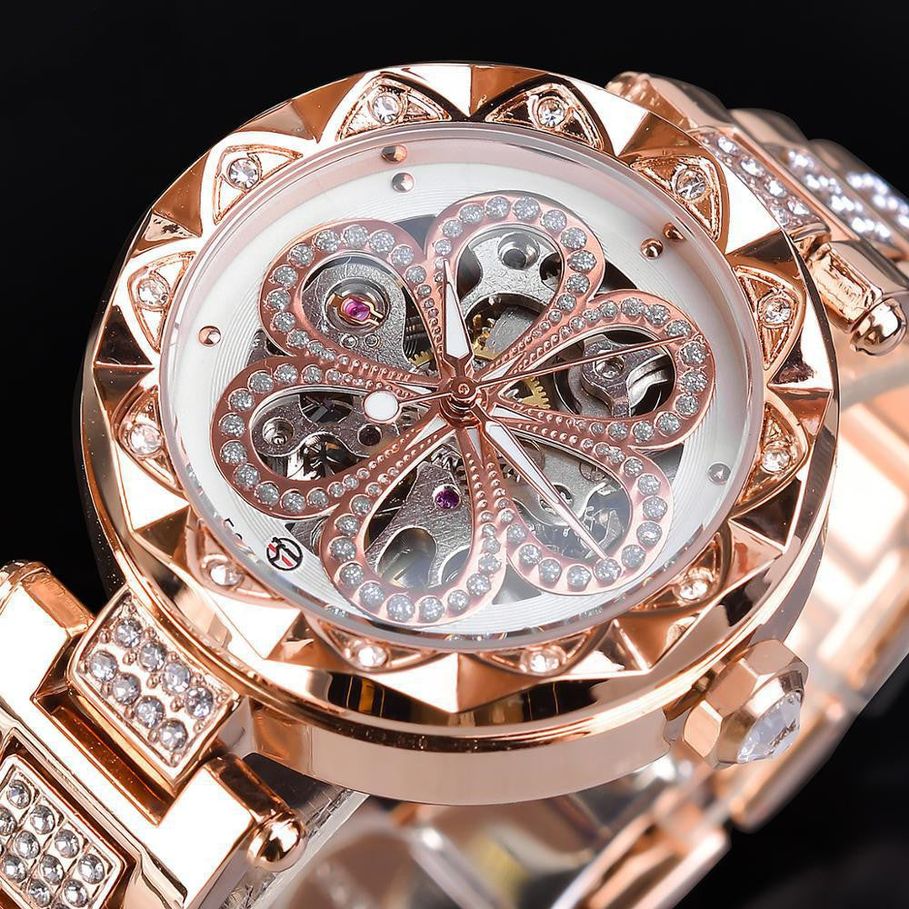 Relógio Luxo Strass