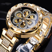 Relógio Luxo Strass