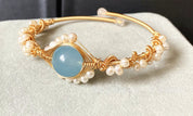 Pulseira Artesanal Pérola Branca