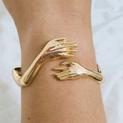 Pulseira Abraço de Mão Ajustável