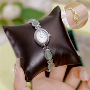 Relógio Pedra Jade
