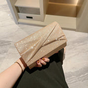 Bolsa Envelope Dourada
