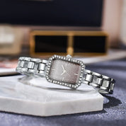 Relógio Strass Compacto
