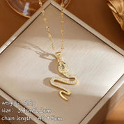 Colar Cobra Strass