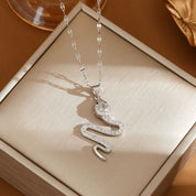 Colar Cobra Strass