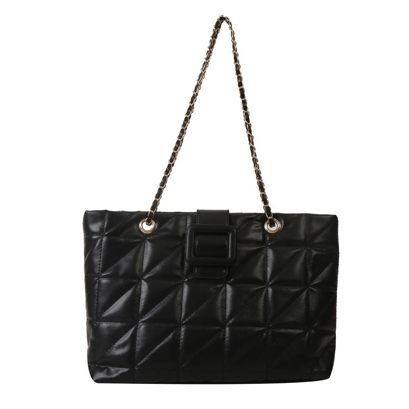 Bolsa de Ombro Chanel Corrente Losango