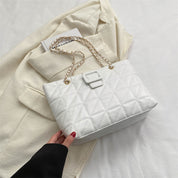 Bolsa de Ombro Chanel Corrente Losango