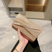 Bolsa Envelope Dourada
