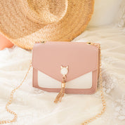 Bolsa Pequena Fecho Gato