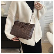 Bolsa de Ombro Chanel Corrente Losango